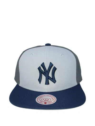 Mitchell & Ness X Mlb New York Yankees Triple Play Liberty Embroidered Cap In Multi
