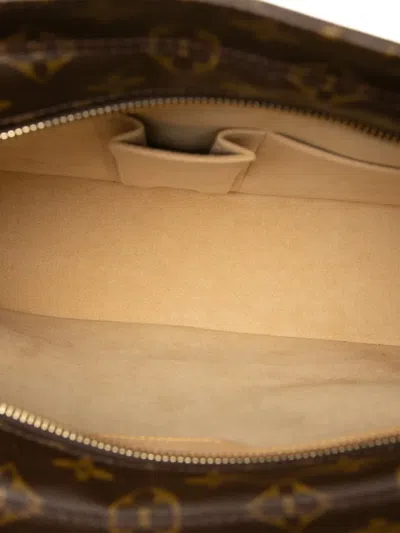 Pre-owned Louis Vuitton 2000 Monogram Luco Tote Bag In Brown