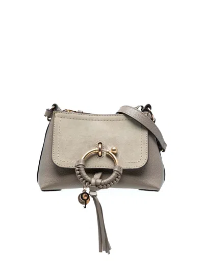 Pre-owned Chloé 2022 Mini Leather Joan Satchel In Brown