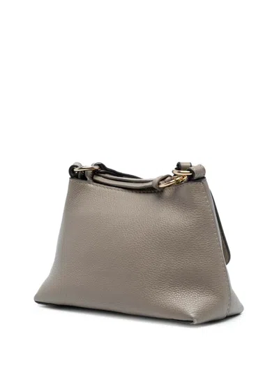 Pre-owned Chloé 2022 Mini Leather Joan Satchel In Brown