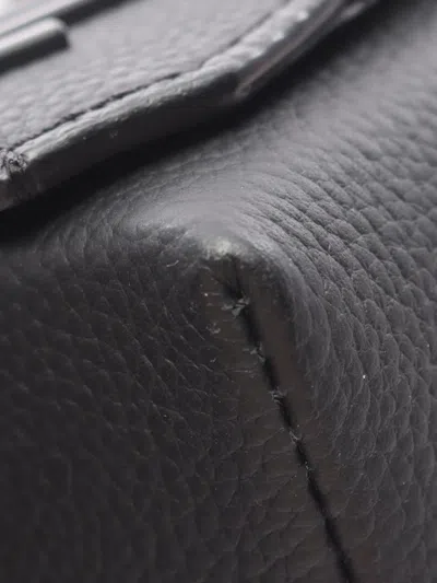 Pre-owned Louis Vuitton 2021-2025 Aerogram Fastline Wearable Wallet Crossbody Bag In Black