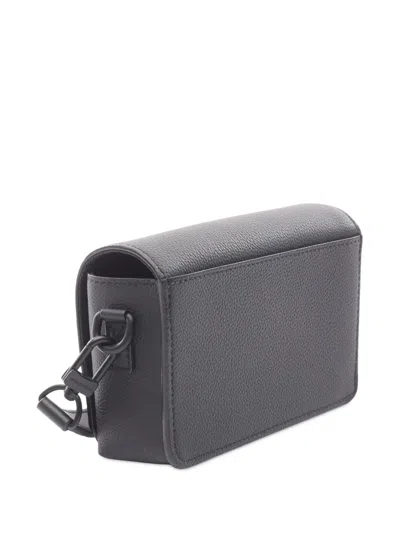 Pre-owned Louis Vuitton 2021-2025 Aerogram Fastline Wearable Wallet Crossbody Bag In Black