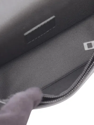 Pre-owned Louis Vuitton 2021-2025 Aerogram Fastline Wearable Wallet Crossbody Bag In Black