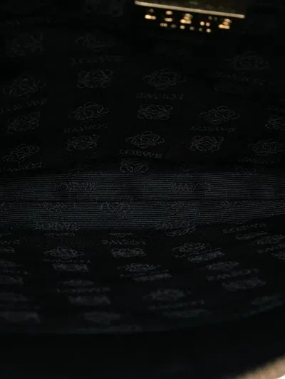 Pre-owned Loewe 20th Century Canvas Hobo Bag In Orange