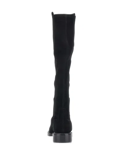 Stuart Weitzman Knee-high Leather Boots In Black