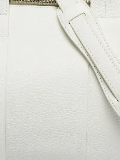 Pre-owned Alexander Wang Rockie Leather Bag In White