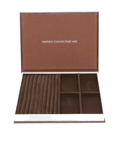 Heaven Mayhem Multiple-compartments Jewellery Box In Brown