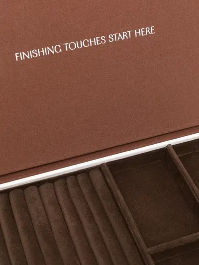 Heaven Mayhem Multiple-compartments Jewellery Box In Brown