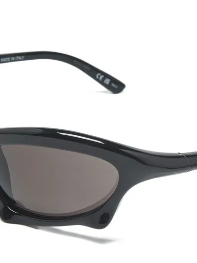 Pre-owned Balenciaga Bat-winged Sunglasses In Black