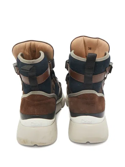 Pre-owned Chloé 1159629 Multicolor In Blue