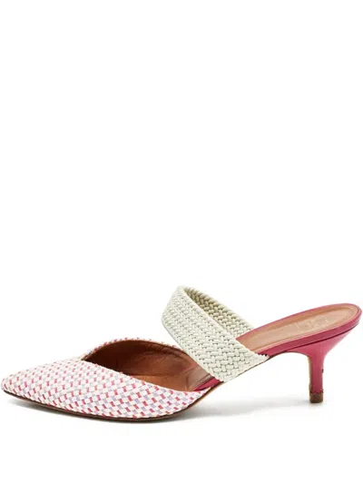 Pre-owned Malone Souliers 1158594 Multicolor In White