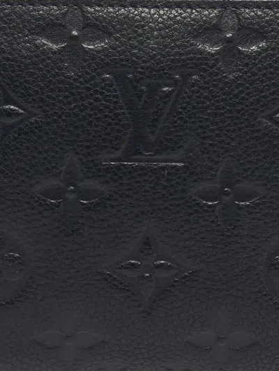 Pre-owned Louis Vuitton Zippy Monogram Empreinte Wallet In Blue