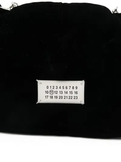 Pre-owned Maison Margiela Flap Glam Slam Shoulder Bag In Black