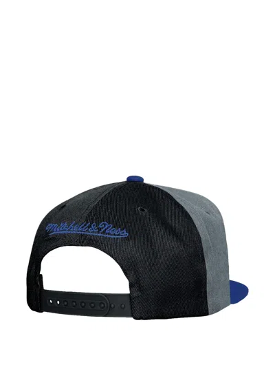 Mitchell & Ness Texas Rangers Triple Play Panelled Flat-peak Baseball Cap In Gray