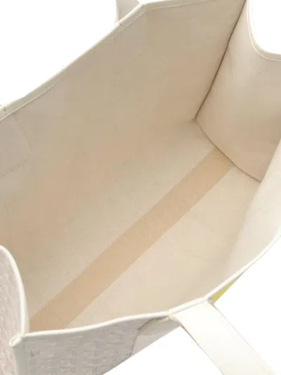 Pre-owned Goyard 2010-2025 Ine Villette Pm Tote Bag In White