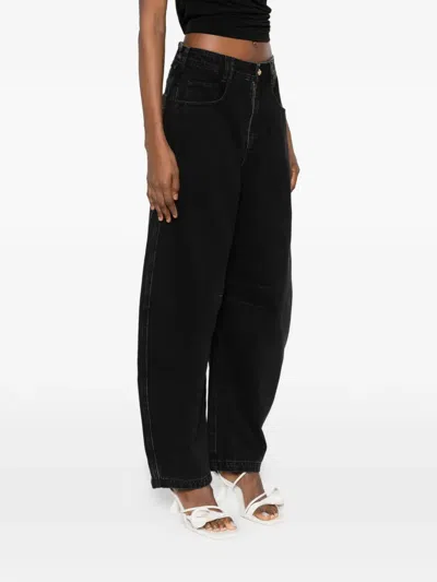 Aje Remy Barrel Jeans In Black