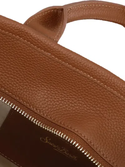 Mc2 Saint Barth Midi Vanity Tote Bag In Brown