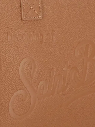 Mc2 Saint Barth Midi Vanity Tote Bag In Brown