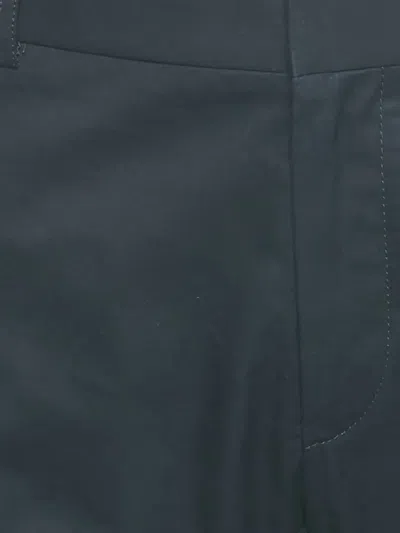 Pre-owned Lanvin Gabardine Chino Trousers In Blue