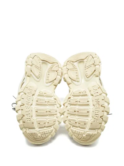 Pre-owned Balenciaga Track Lace-up Sneakers In White