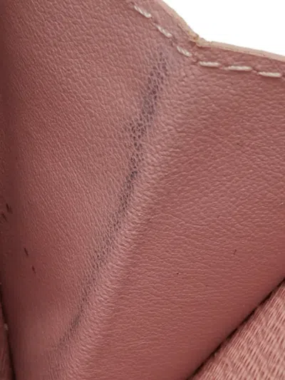 Pre-owned Louis Vuitton Damier Canvas Zippy Wallet In Brown