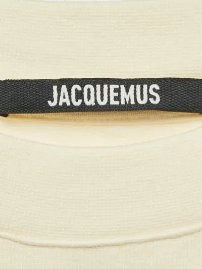 Pre-owned Jacquemus Banana-patch Cotton T-shirt In Neutral