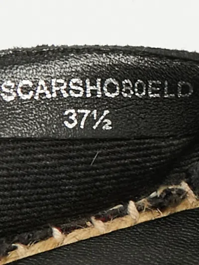 Pre-owned Burberry Check Flat-sole Espadrilles In Blue