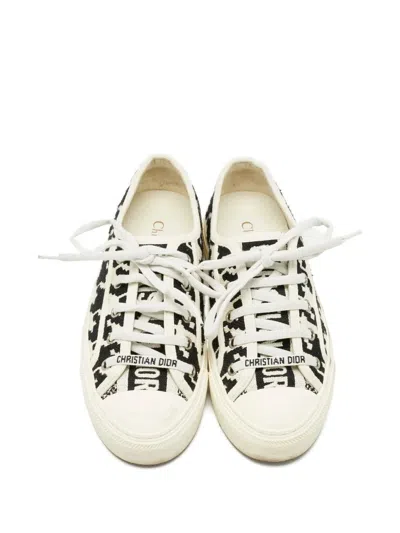 Pre-owned Dior Walk'n' Sneakers In White
