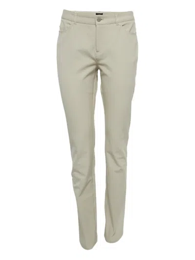 Pre-owned Joseph  Stretch-design Trousers In Neutral