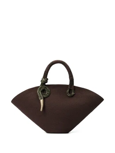 Nannacay Steffy Tote Bag In Brown