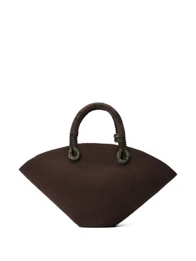 Nannacay Steffy Tote Bag In Brown