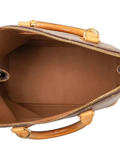 Pre-owned Louis Vuitton 1999 Monogram Alma Pm Handbag In Brown