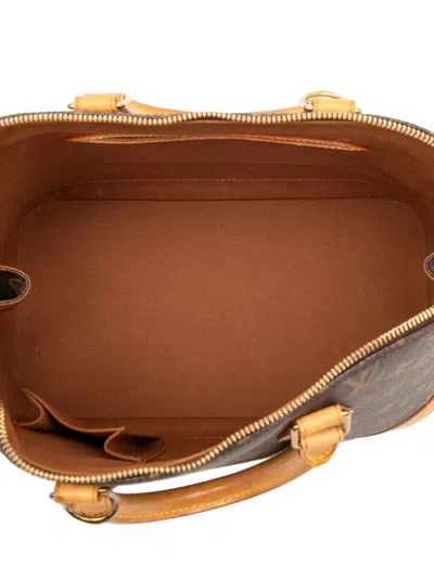 Pre-owned Louis Vuitton 2003 Monogram Alma Pm Handbag In Brown
