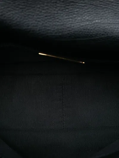 Pre-owned Chanel 2020 Medium Crochet Calfskin 19 Flap Satchel In Black