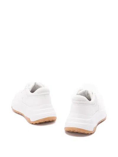 Hogan Logo-detail Low-top Sneakers In White