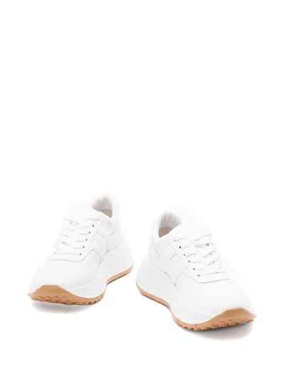 Hogan Logo-detail Low-top Sneakers In White