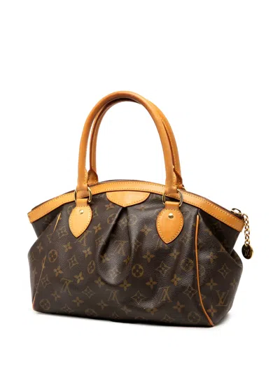 Pre-owned Louis Vuitton 2009 Monogram Tivoli Pm Handbag In Brown
