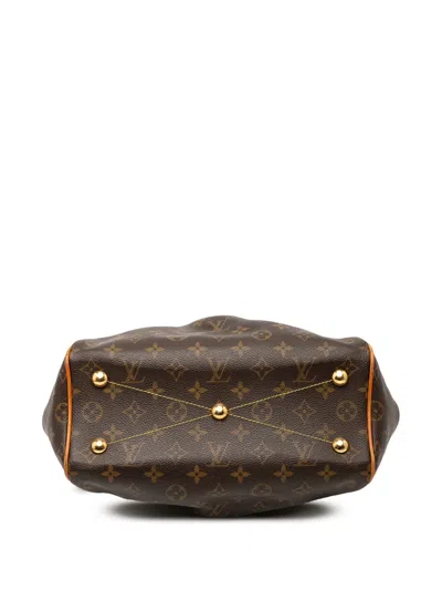 Pre-owned Louis Vuitton 2009 Monogram Tivoli Pm Handbag In Brown