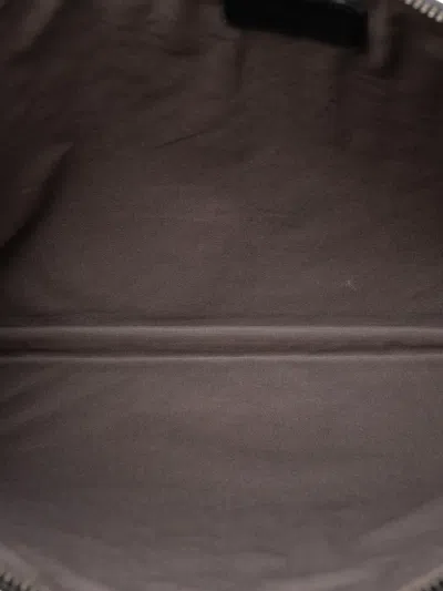 Pre-owned Bottega Veneta 2012-2025 Nappa Intrecciato Clutch Bag In Black