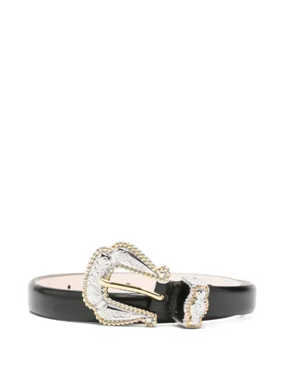 Dehanche Santo Buckle Belt In Black