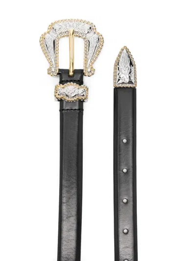 Dehanche Santo Buckle Belt In Black