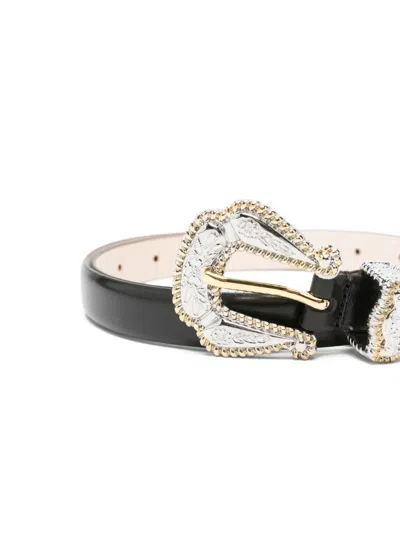 Dehanche Santo Buckle Belt In Black