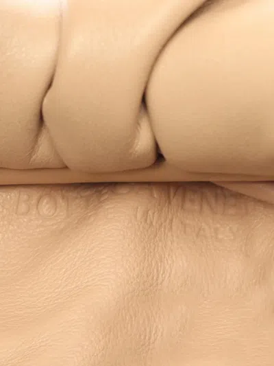 Pre-owned Bottega Veneta 2012-2025 Lambskin The Pouch Shoulder Bag In Brown