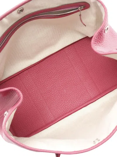 Pre-owned Hermes 2012 Negonda Garden Party 36 Tote Bag In Purple