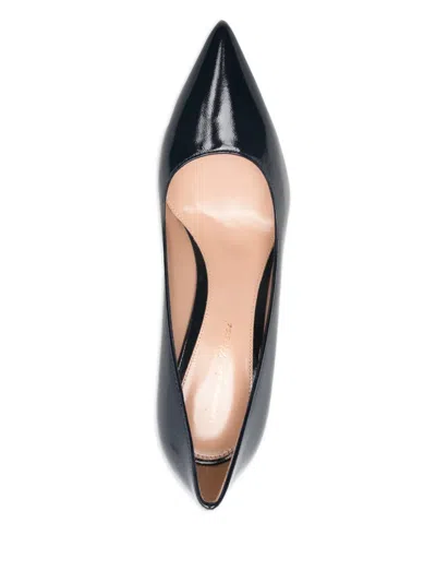 Gianvito Rossi Calf Leather Pumps 85mm In Black