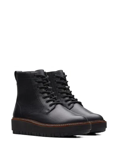 Clarks Originals Orianna Lace-up Boots In Black