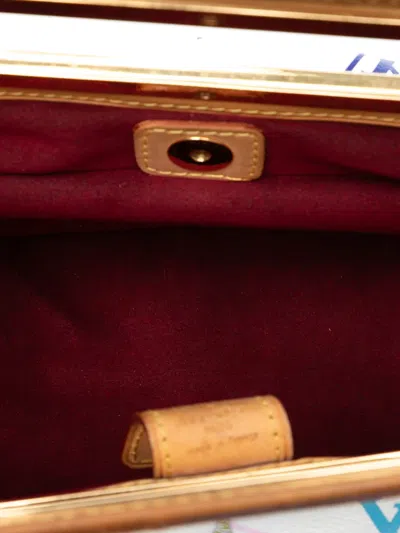 Pre-owned Louis Vuitton 2003-2025 Monogram Multicolore Judy Pm Satchel In White