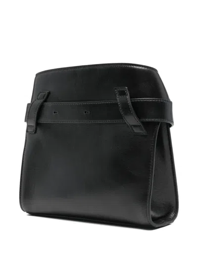 Pre-owned Ferragamo Small Hug Buckle Bag In Black