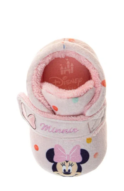 Josmo Disney Minnie Mouse Crib Shoe In Multi