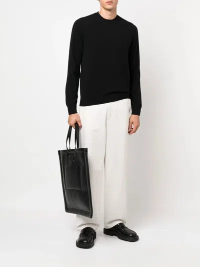 Comme Des Garçons Knit Pullover In Black